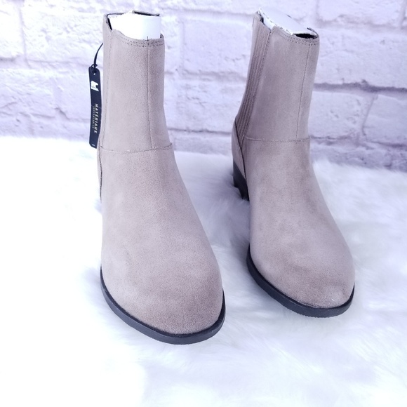 Sorel Lolla Chelsea ash brown boots ankle NEW - Picture 4 of 8